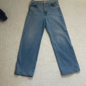 MOTHER jeans 27 rambler zip ankle